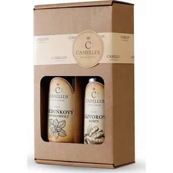 Camellus - Sirup Balíček Premium Meduňka s dobromyslí,zázvor 2x0,25 l