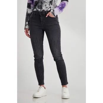 Dámské džíny Džíny monari Anthrazit 624320 36