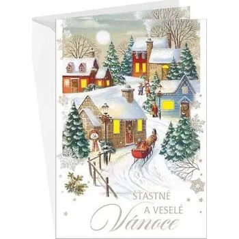 ARGUS Vánoční přání s melodií 71-8021c