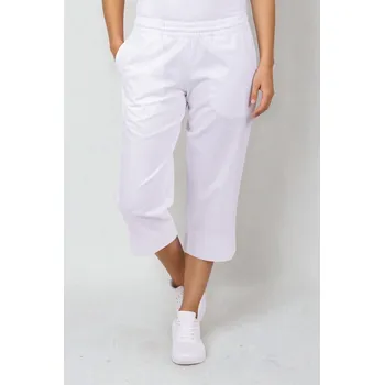 2P SERVIS Kalhoty dámské 3/4 Haiti Capri Bílá 44