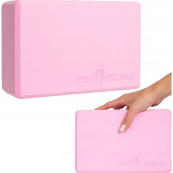 Kostka na jógu blok cvičební pomůcka pro strečink