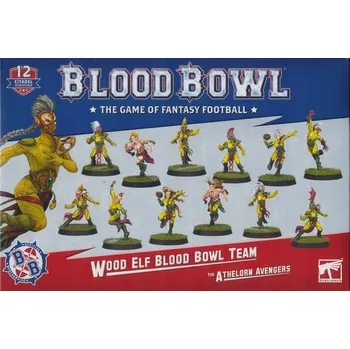 Volný čas Games Workshop Wood Elf Blood Bowl Team: Athelorn Avengers