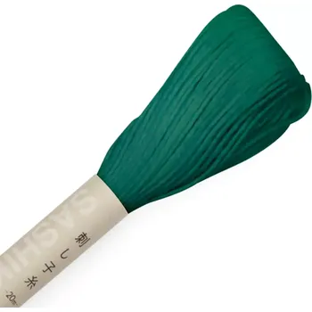 Příze Vyšívací příze na sashiko Olympus 20m, tmavě zelená 37, sartor.cz