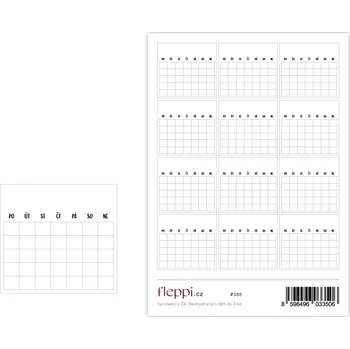 samolepka Fleppi Samolepky Měsíční zvyky