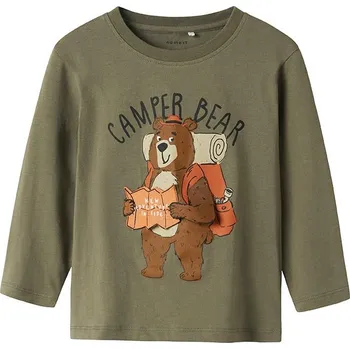 Chlapecké tričko Tričko name it Khaki 6798346 98