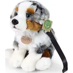 Rappa Plyšový pes australský ovčák sedící 27 cm ECO-FRIENDLY