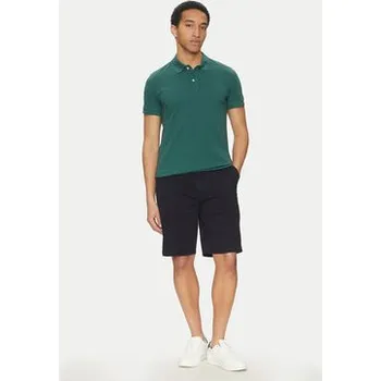 Pánské tričko Geox Polokošile M5511B T3240 F3221 Zelená Regular Fit 3XL