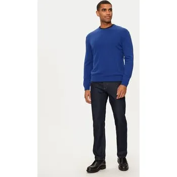 Pánské oblečení United Colors Of Benetton Svetr 1002U1G34 Modrá Regular Fit M
