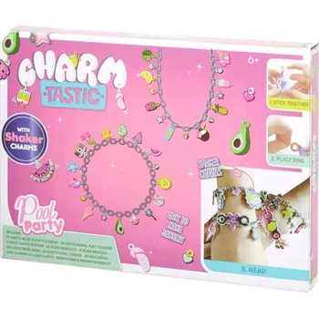 kreativní sada Vytvoř si vlastní šperky Charm-Tastic POOL PARTY DIY náramek s přívěsky