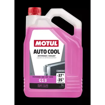 Náplň do chladiče a ostřikovače MOTUL Nemrznoucí kapalina AUTO COOL G13 -37°C 5 l MTL 111056
