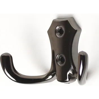 Věšák 63346 - ROMANA půlvěšák II Ni-ČERNÝ - antracit (dvojháček) (63346 - ROMANA půlvěšák II Ni-ČERNÝ - antracit (dvojháček))