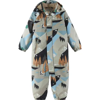 Kojenecké oblečení REIMA dětská zimní kombinéza s membránou Puhuri - Earthy Beige vel. 98 cm