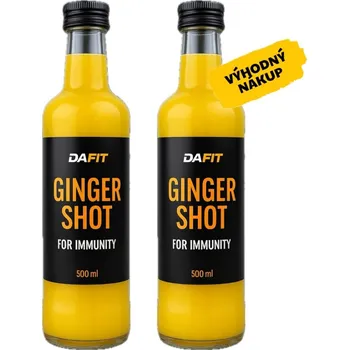 Speciální výživa AKCE 1+1 Dafit Ginger Shot For Immunity 500 ml