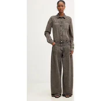 Dámský overall Džínový overal Haveone YGZ.P009 šedá 90J, vel. S