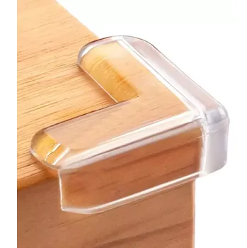 Dětská zábrana Silikonové ochrany rohů L 4 kusy