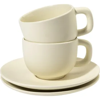 Caturra Plus sada šálků na cappuccino TAMPONTISK (MAX. 2 BARVY, 30 X 20MM) 1 barva 5 PODŠÁLEK 2