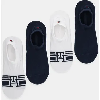 Oblečení a móda Ponožky Tommy Hilfiger 4-pack 701235881 bílá 00A, vel. 39/42