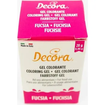 Přisada na vaření a pečení Gelová barva fuchsia 28g - Decora