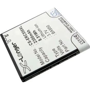 Baterie pro mobilní telefon Baterie Cameron Sino CS-ERC550XL, Li-Ion, 2300