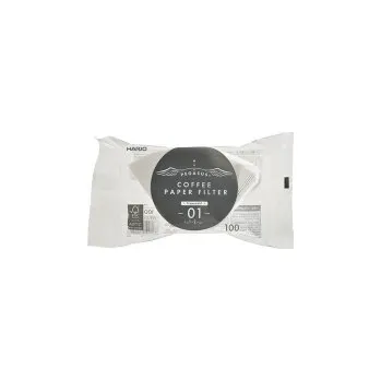 Příslušenství pro přípravu kávy Hario Pegasus Papírové filtry - bělené - 01 - 100 ks