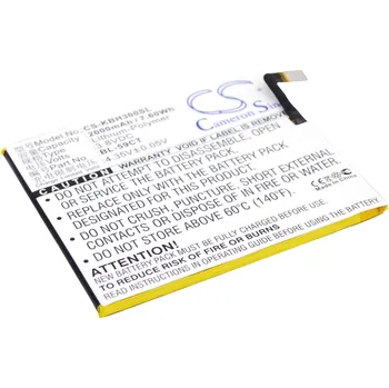 Baterie pro mobilní telefon Baterie Cameron Sino CS-KBH300SL, Li-Polymer, 2000