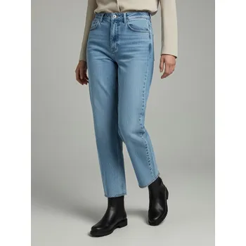 Dámské oblečení Sinsay - Džíny wide leg s vysokým pasem - modrá - 865EV-50J - 865EV-50J-32