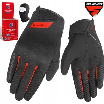 Moto rukavice Motocyklové rukavice SHIMA ONE EVO RED černo-červené pánské + DÁRKY ZDARMA