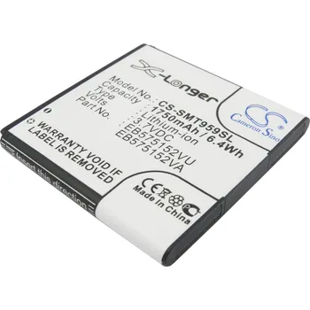 Baterie pro mobilní telefon Baterie Cameron Sino CS-SMT959SL, Li-Ion, 1750