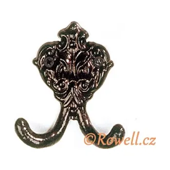 Věšák 99141 - H2 Dvojháček komax měď (99141 - H2 Dvojháček komax měď)