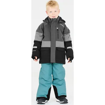 Dívčí bunda Zigzag Grau/ Schwarz 532393 116