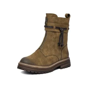 Dámské kozačky Polokozačky Rieker CEO-93068-54 Khaki 38