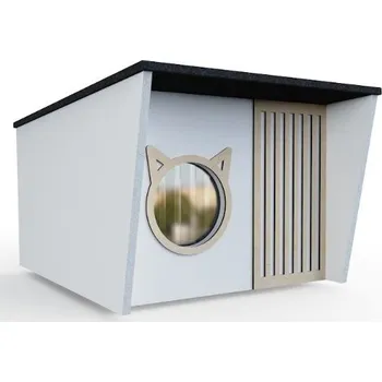 Pelíšek pro kočku Bouda pro kočky Vivi L