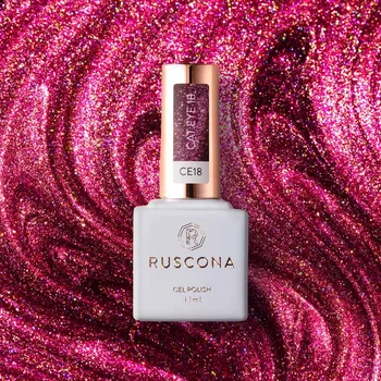 Lak na nehty RUSCONA CAT EYE 18 NO HEMA 11 ml
