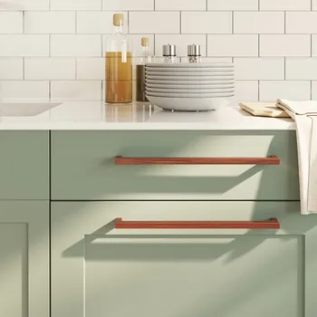 Nábytkové kování Nábytkové úchytky 10 ks bronzové 320 mm nerezová ocel - 8721012153684