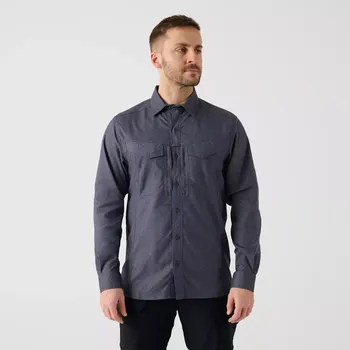 Pánská móda Košile HELIKON Defender MK2 Pilgrim L/S - Subdued Blue 3XL