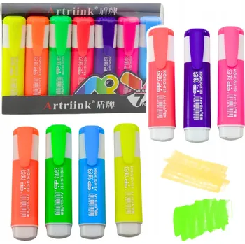 Zvýrazňovač Vícebarevný Zvýrazňovač LEAN Toys 1 ks