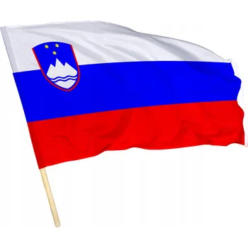 Obraz VLAJKA Slovinska 112x70 cm SLOVINSKO Slovinská vlajka Slovenia Flag