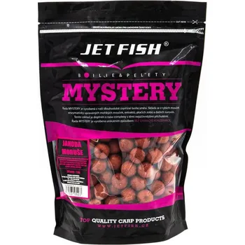 Boilies Boilie Jet Fish Mystery_1kg_20mm_Jahoda/Moruše