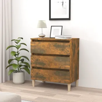 Příborník do zásuvky Příborník kouřový dub 60 x 35 x 69 cm kompozitní dřevo - 8720286955710