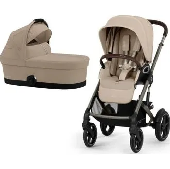 Kočárek Cybex Talos S Lux Kompletní kočárek - Taupe/Almond Beige