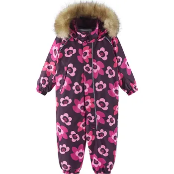 Kojenecká kombinéza REIMA dětská zimní kombinéza s membránou Lappi - Deep purple vel. 86 cm