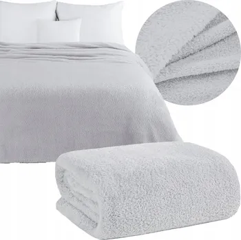 deka Pled / Deka Eurofirany polyester 200 cm x 220 cm stříbrná