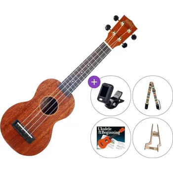 Strunný nástroj Mahalo Java Soprano SET Transparent Brown Sopránové ukulele