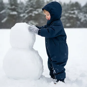 dívčí zimní kombinéza KONGES SLOJD Zimní kombinéza NOHR - MOOD INDIGO Velikost: 5y