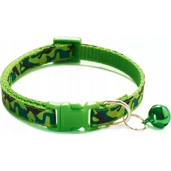 Obojek pro psa Surtep Animals Objek pro kotě/kočku Kamufláž 1x19-32cm Světle Zelená