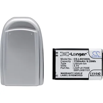 Baterie pro mobilní telefon Baterie Cameron Sino CS-LX6100XL, Li-Ion, 1700