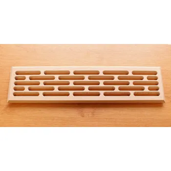 Větrací mřížka 88026- větrací mřížka 400x100mm natur (88026- větrací mřížka 400x100mm natur)