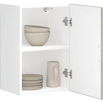 Kuchyňská skříňka Kuchyňská nástěnná skříňka "Porto" šedý sonoma kompozitní - 8721158423795