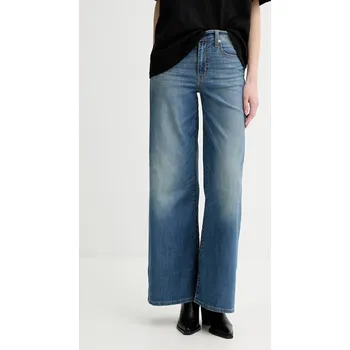 Dámské oblečení Džíny Levi's 728 HR WIDE LEG 0039B.0007 modrá 55J, vel. 25/32