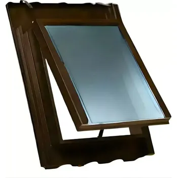 střešní výlez Střešní vikýř (výlez) pro Terran Danubia, Bramac Římská, 50x60 cm, hnědá